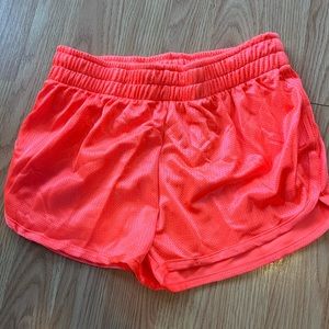 Hot Pink Mesh Shorts